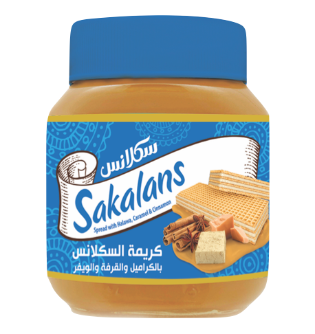 Sakalans | Spread with Halawa, Caramel & Cinnamon | 350 gm