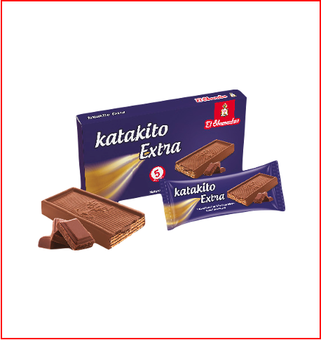 Katakito Extra | Chocolate With Crisp Wafer Filled With Chocolate Cream | 42 gm